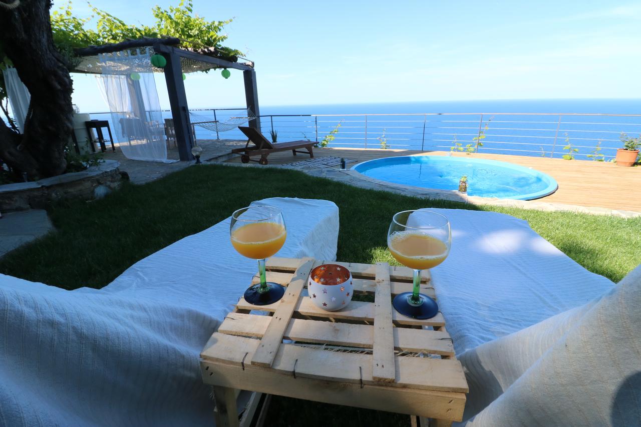 Fakistra'S Blue House Villa ซาการาดา ภายนอก รูปภาพ